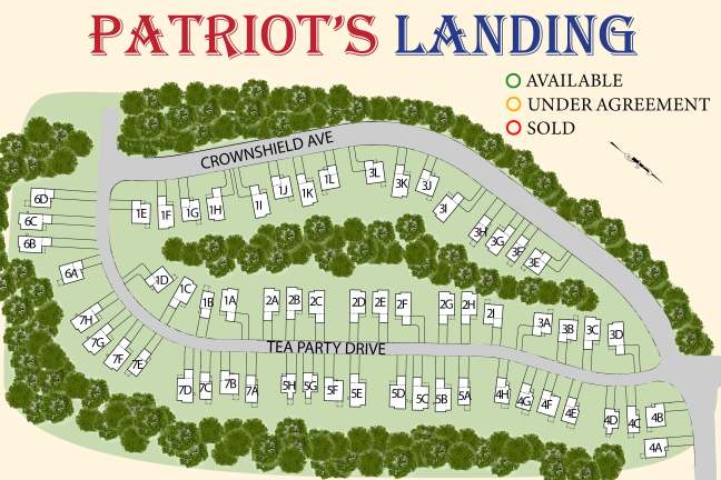 Patriots Landing Site Plan Revised 2